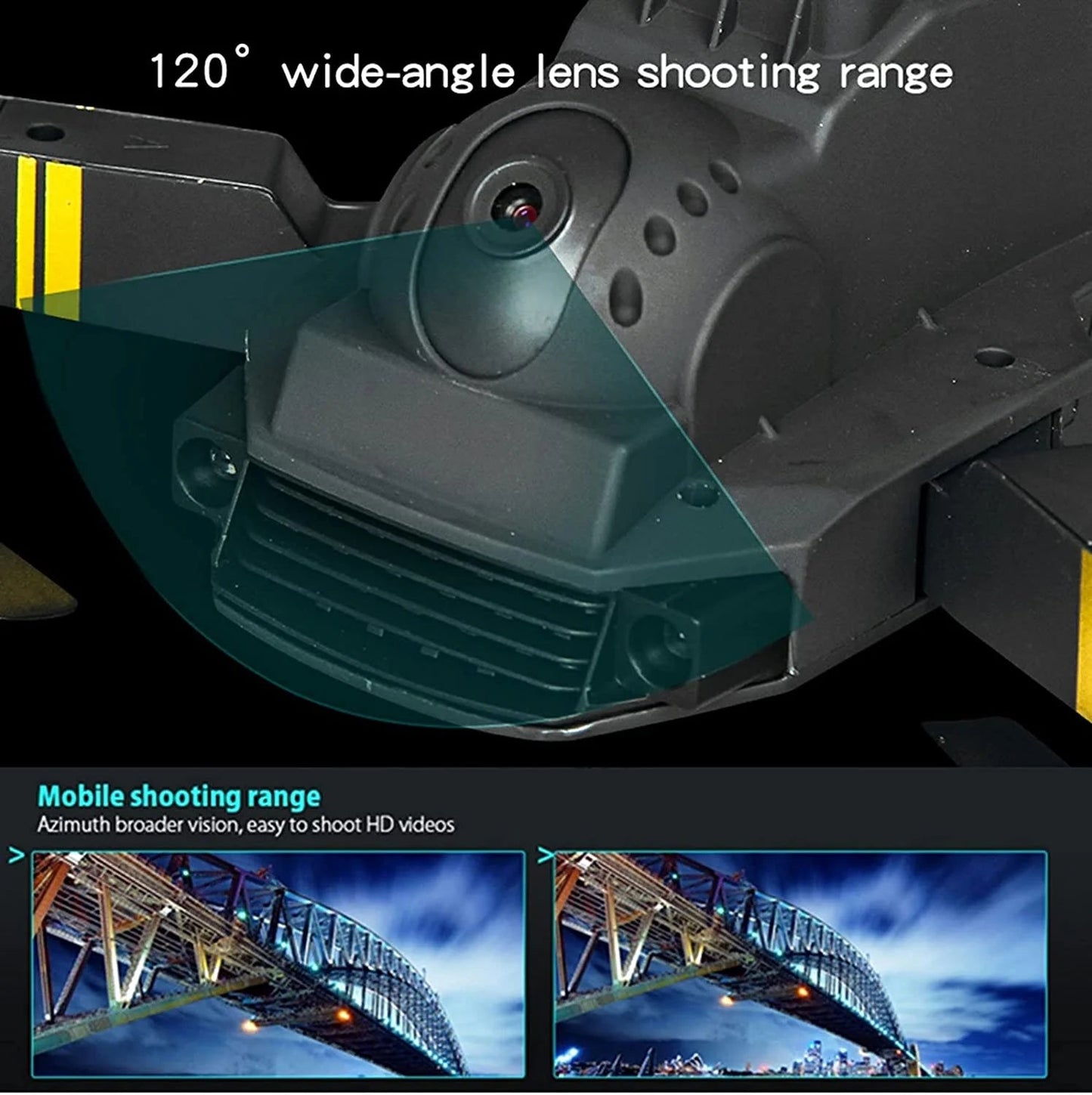 4K Foldable Quadcopter Drone