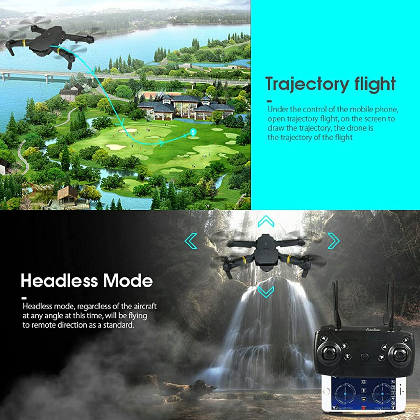 4K Foldable Quadcopter Drone