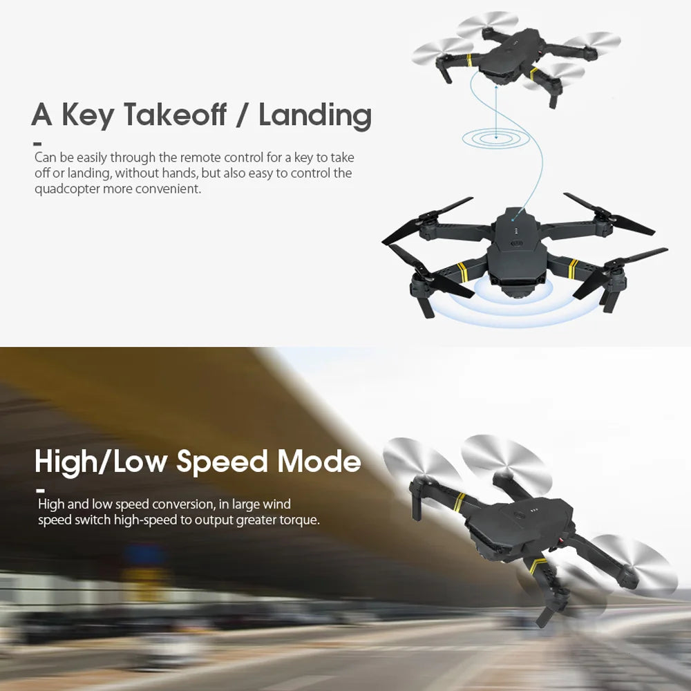 4K Foldable Quadcopter Drone