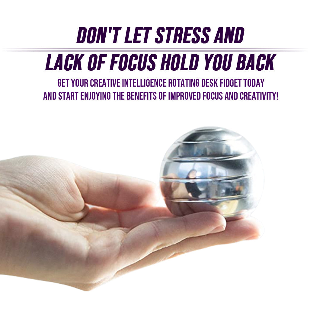 Rotating Fidget Desktop Spinning Ball