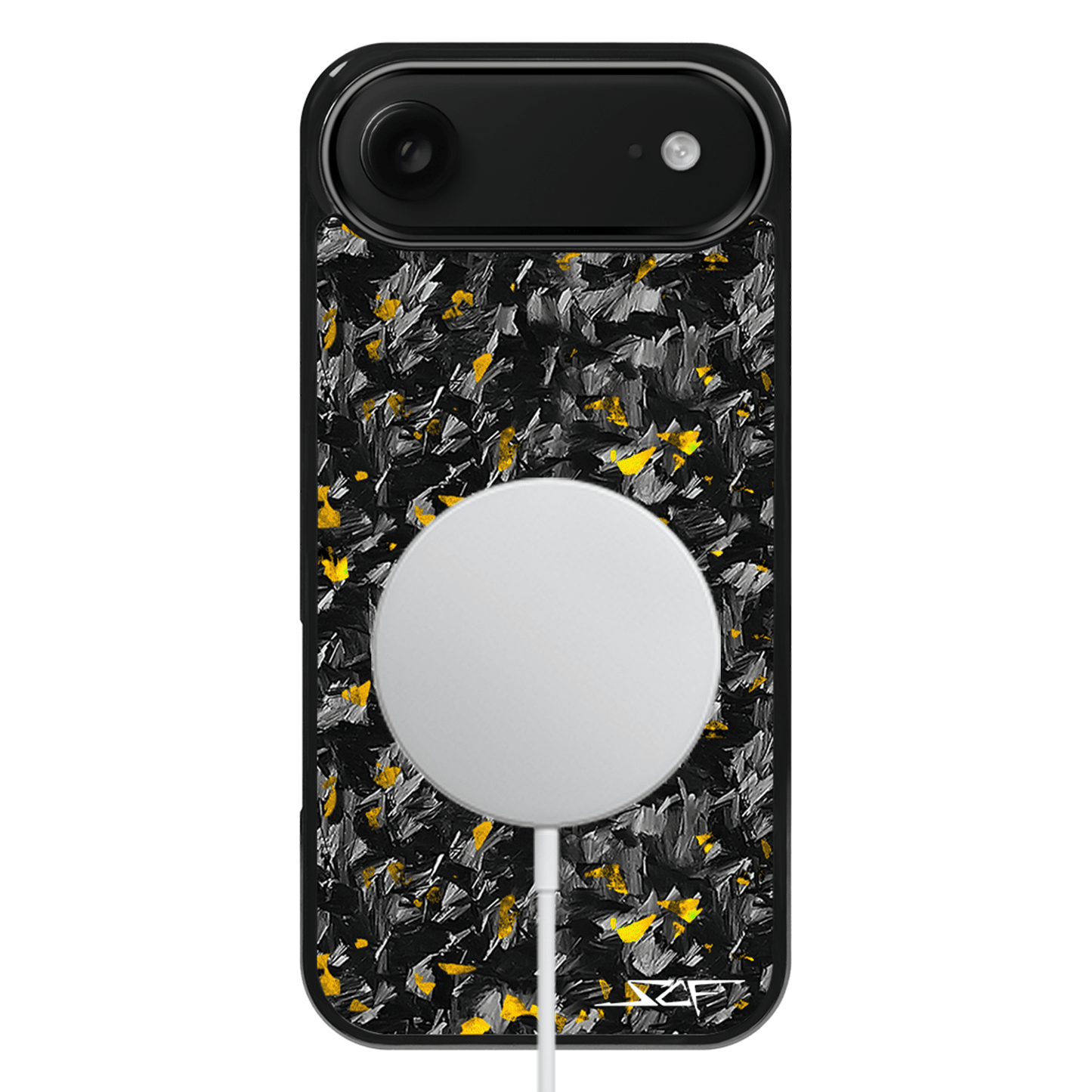 iPhone Forged Carbon Fiber Case Gold Flake