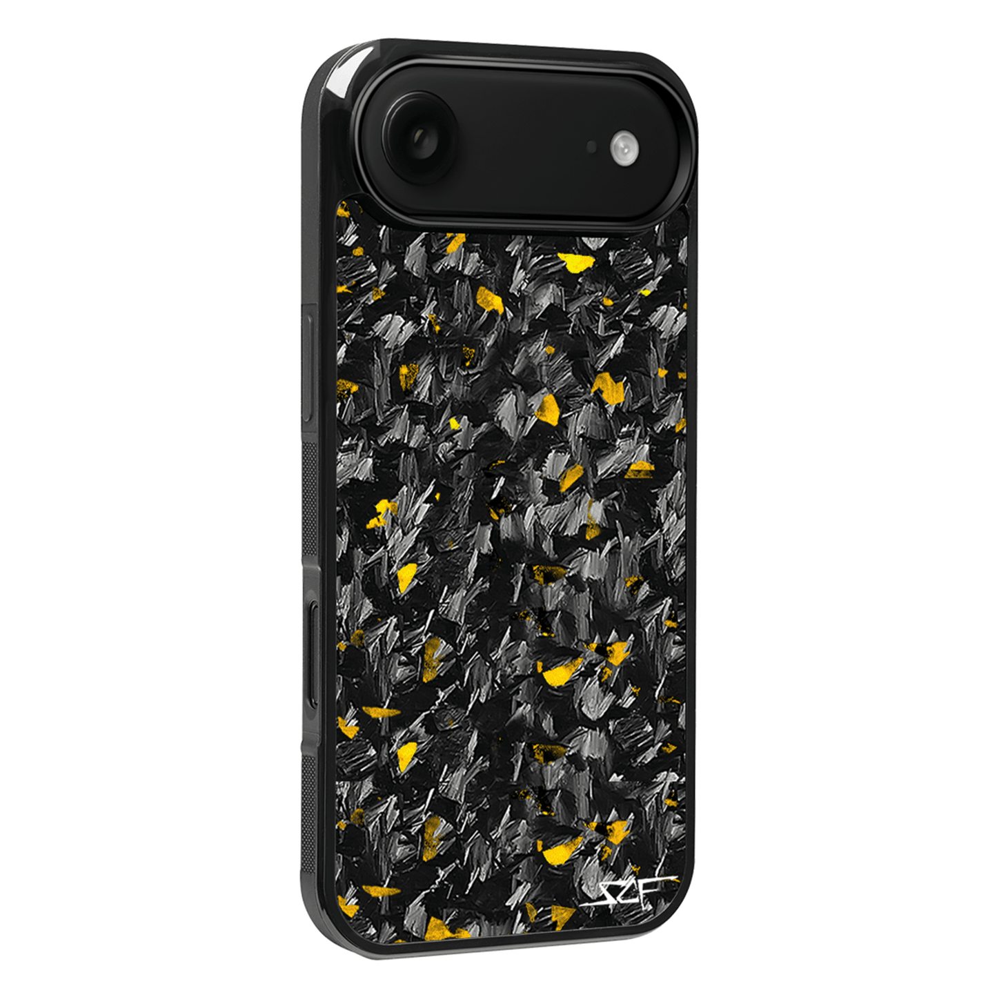 iPhone Forged Carbon Fiber Case Gold Flake