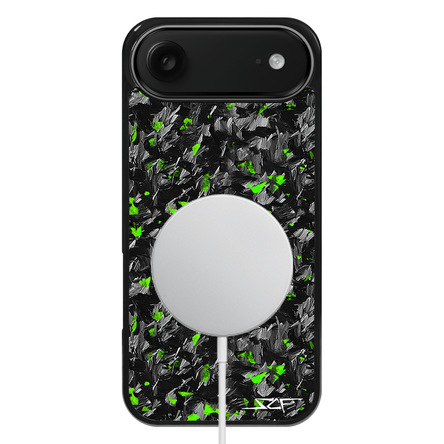 iPhone Forged Carbon Fiber Case Green Flake