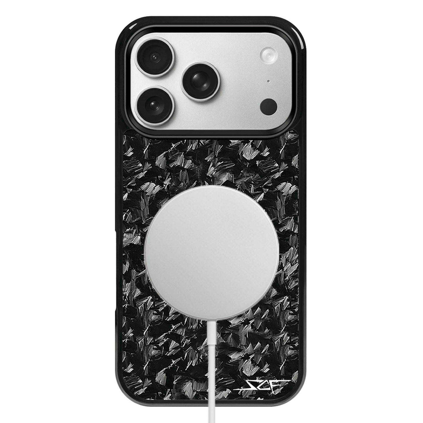 iPhone Forged Carbon Fiber Case Grey Flake