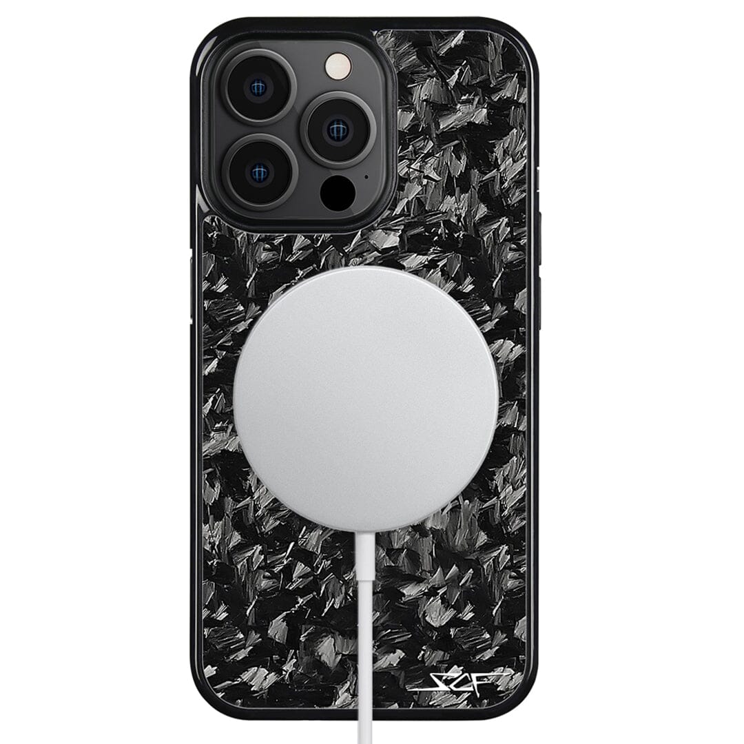 iPhone Forged Carbon Fiber Case Grey Flake