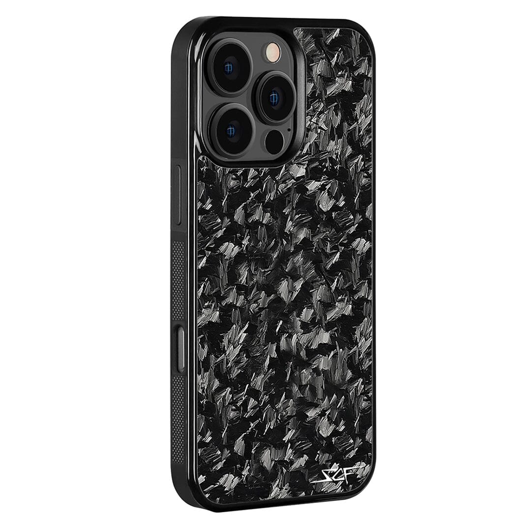 iPhone Forged Carbon Fiber Case Grey Flake