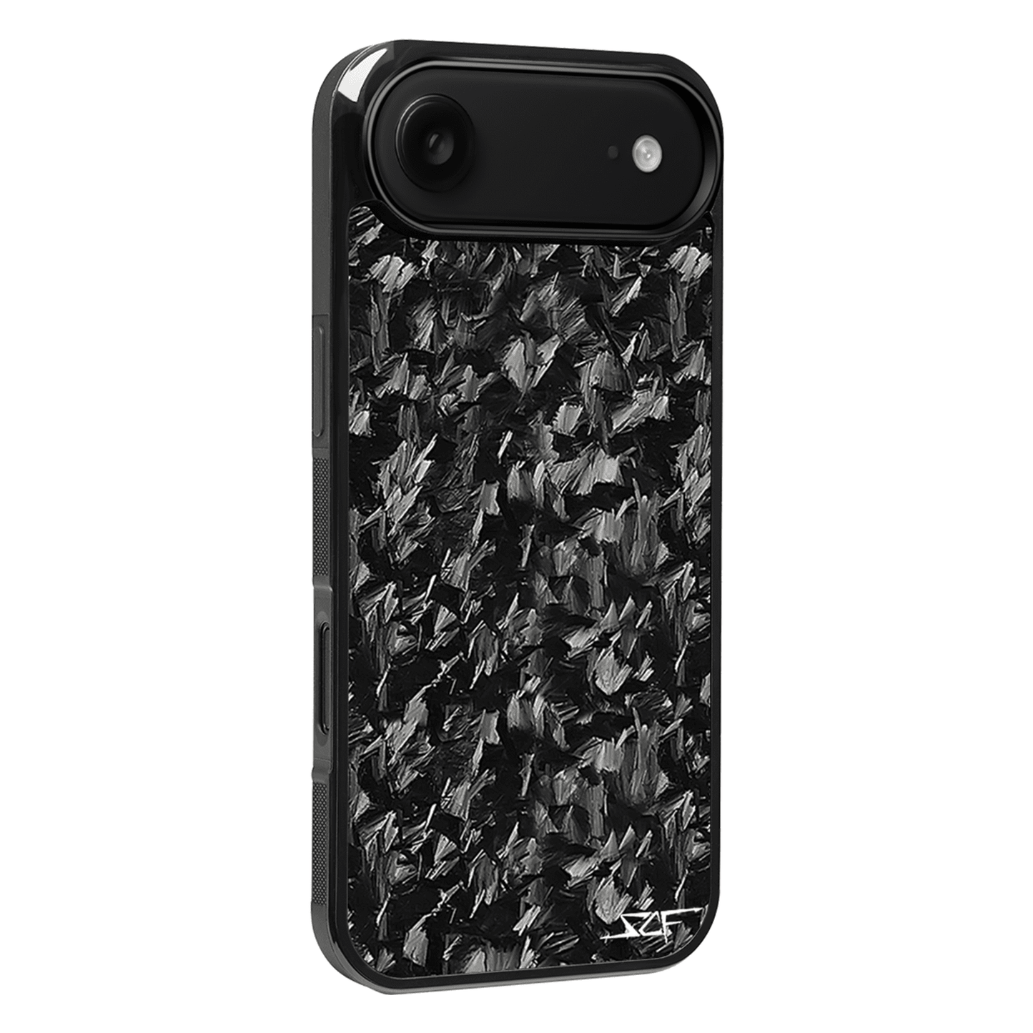 iPhone Forged Carbon Fiber Case Grey Flake