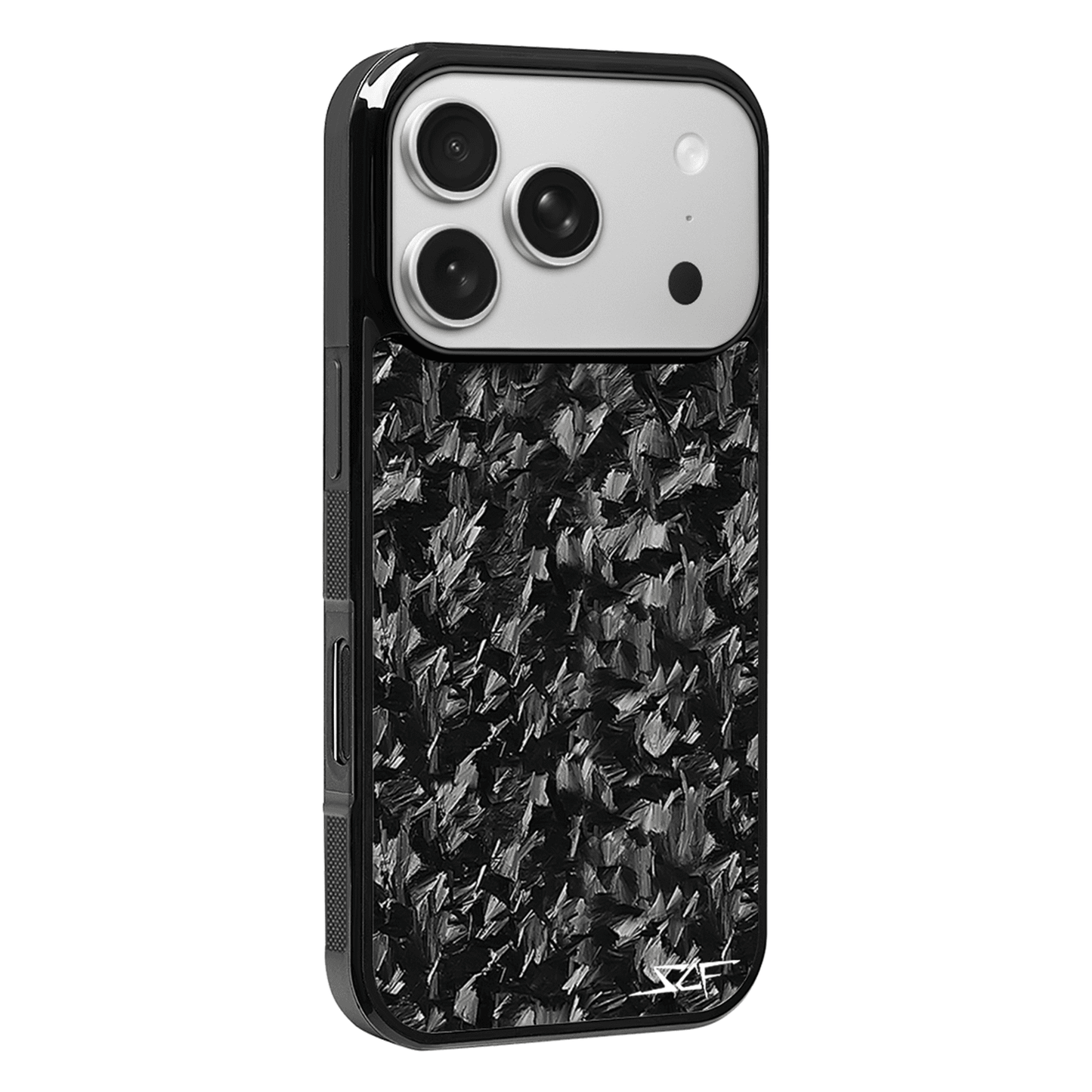 iPhone Forged Carbon Fiber Case Grey Flake