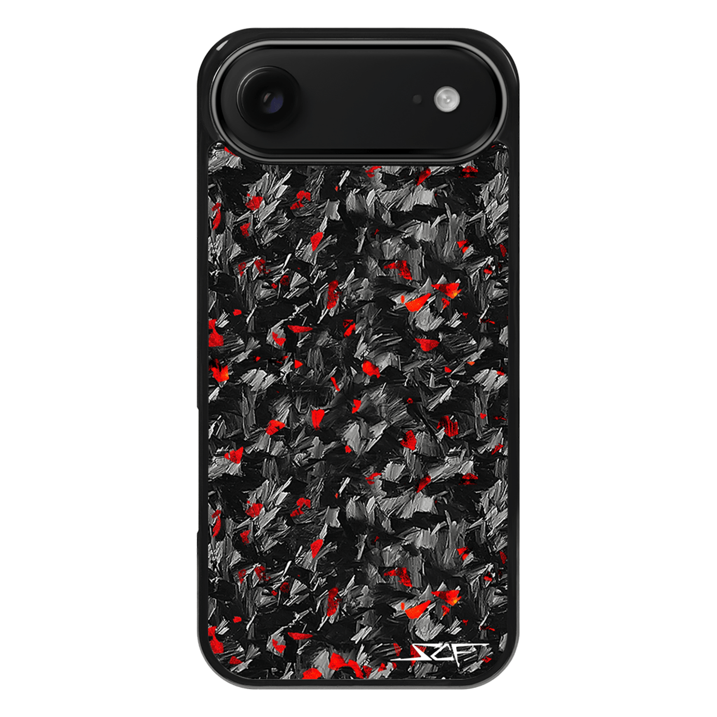 iPhone Forged Carbon Fiber Case Red Flake