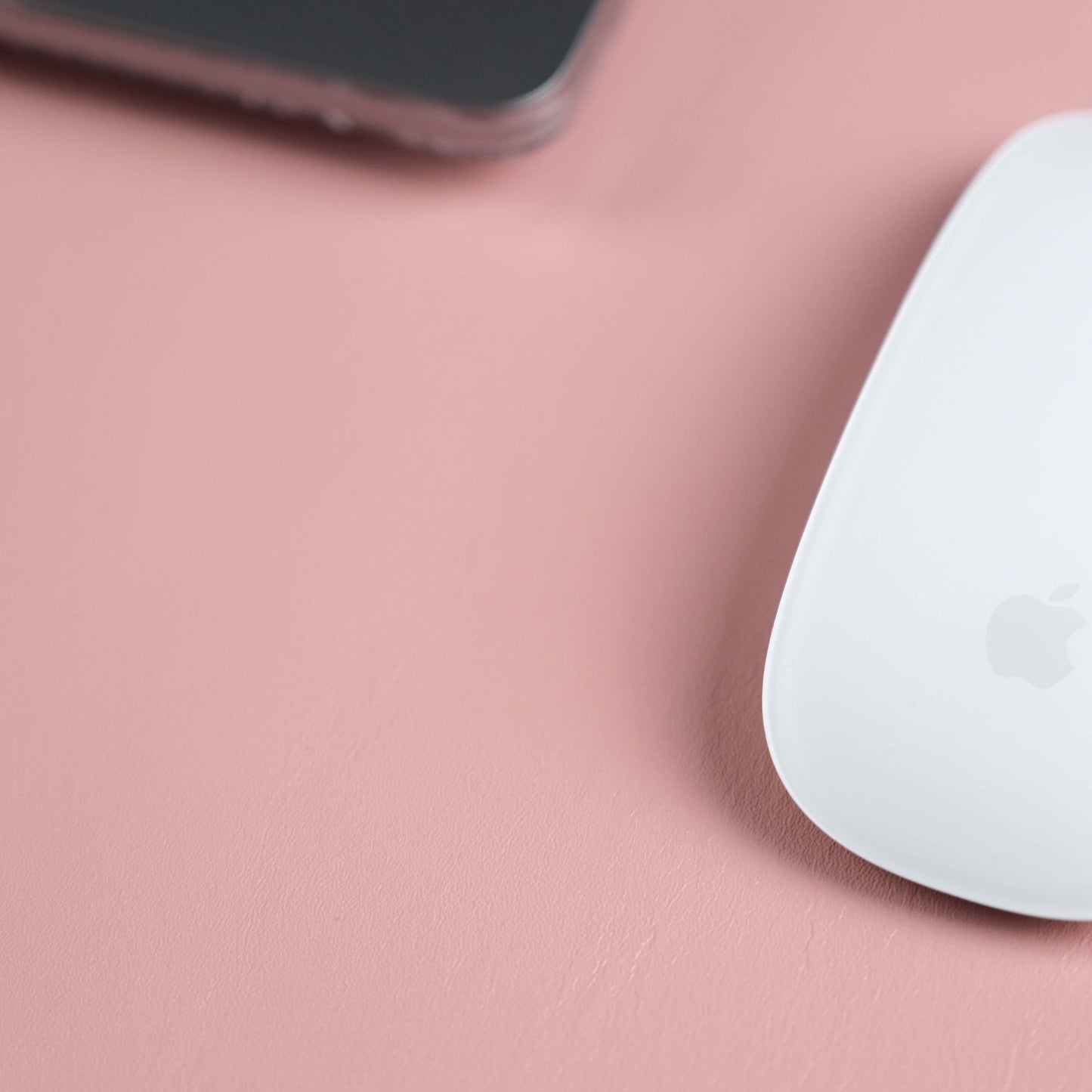 Pink Leather, Premium Desk Pad