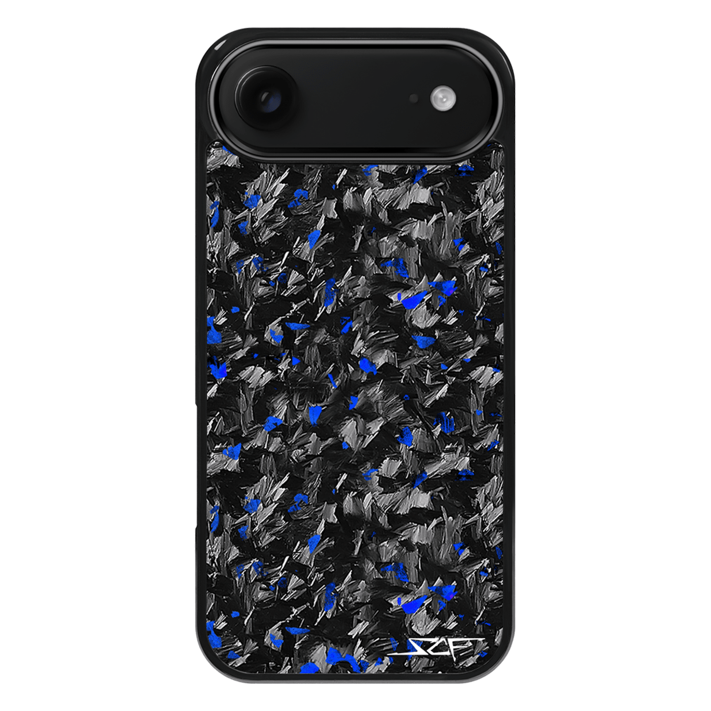 iPhone Forged Carbon Fiber Case Blue Flake