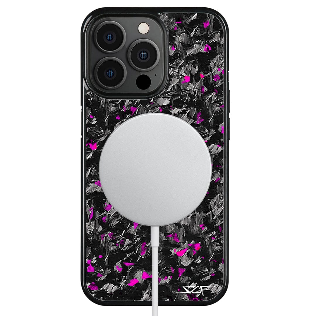 iPhone Forged Carbon Fiber Case Purple Flake